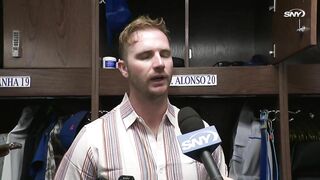 Pete Alonso on 'grinding through both games of doubleheader sweep, Max Scherzer leadership