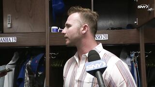 Pete Alonso on 'grinding through both games of doubleheader sweep, Max Scherzer leadership