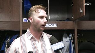 Pete Alonso on 'grinding through both games of doubleheader sweep, Max Scherzer leadership