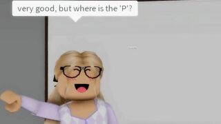 When you pee in class (meme) ROBLOX