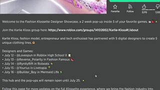 FREE ACCESSORIES! HOW TO GET Klossette x Builder_Boy Purse & Klossette Oversized Sweater! (ROBLOX)