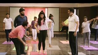 Crazy Uncles (4K UHD) Movie Sreemukhi Yoga Class Scene | 2022 Latest Telugu Scenes @SriBalajiMovies