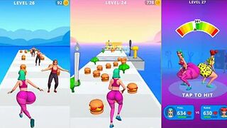 Twerk rush game play all level 24-28 / twerk rush / Android game / gp tech pro