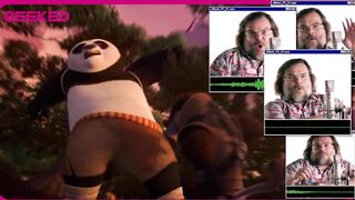 Jack Black does the Foley Challenge | Kung Fu Panda: The Dragon Knight | Netflix