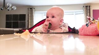 Funny Baby Loves Food - Babies Eating Compilation #3