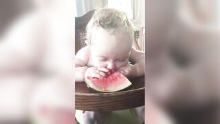 Funny Baby Loves Food - Babies Eating Compilation #3