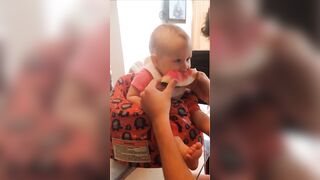 Funny Baby Loves Food - Babies Eating Compilation #3