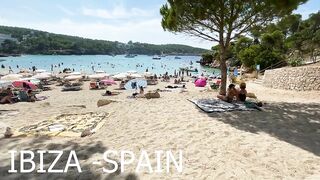 IBIZA Beach Summer - IBIZA SPAIN Beach Summer Holiday In Island Life Walking 4K