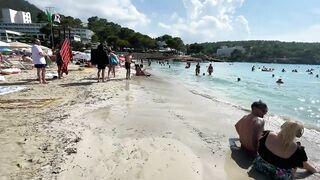 IBIZA Beach Summer - IBIZA SPAIN Beach Summer Holiday In Island Life Walking 4K