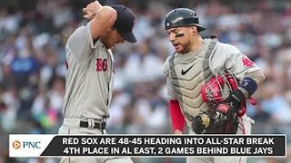 Red Sox Hit Midseason Point Sitting Two Games Outside Of Wildcard Spot