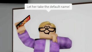 When your mom doesn't give you a name (meme) ROBLOX