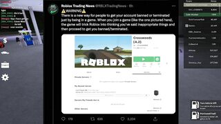 Roblox Games ARE BANNING PLAYERS.. (SERIOUS)