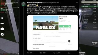 Roblox Games ARE BANNING PLAYERS.. (SERIOUS)