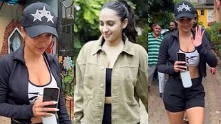 Malaika Arora & Akanksha Ranjan Kapoor Leaving after post Workout of Yoga ????????????????