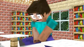 Minecraft MEME Compilation Monster School! Steve i'm Stuck - ALL EPISODES