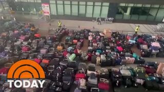 Luggage Chaos Adds To Travel Troubles Across The World