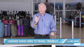 Luggage Chaos Adds To Travel Troubles Across The World