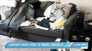 Luggage Chaos Adds To Travel Troubles Across The World