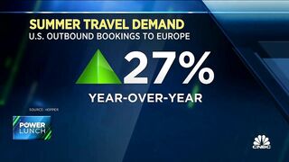 U.S. travelers go abroad in bigger numbers as foreigners curb travel here