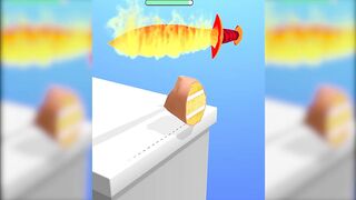 Slice Asmr Game All levels Mobile Walkthrough New Games Relaxing Video YBVKECGI