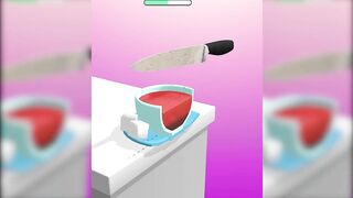 Slice Asmr Game All levels Mobile Walkthrough New Games Relaxing Video YBVKECGI