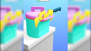 Slice Asmr Game All levels Mobile Walkthrough New Games Relaxing Video YBVKECGI