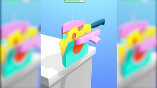 Slice Asmr Game All levels Mobile Walkthrough New Games Relaxing Video YBVKECGI