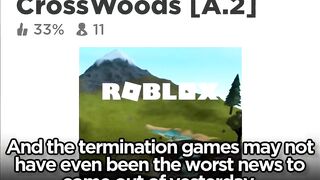 Roblox TERMINATION GAMES Aftermath