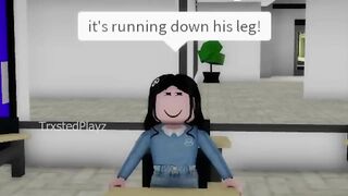 When you can't hold your pee any longer???? (Roblox Meme)