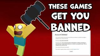 Playing Roblox Games Get you Banned