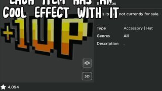 NEW FREE ITEMS WITH EFFECTS ON ROBLOX ????????