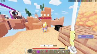 Look what I found on the ground ???? - Roblox Bedwars