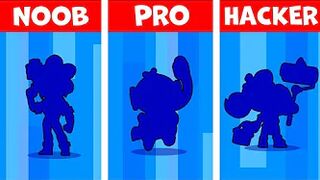 NOOB vs PRO vs HACKER ???? - Brawl Stars