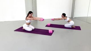 Stretching with Masha and Tanya | Contortion