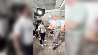 Kevin Hart & The Rock Try The Tortilla Slap Challenge