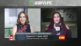 This was England's first REAL challenge - Alexis Nunes reacts to England's win vs. Spain | ESPN FC