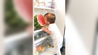 Funny Baby Loves Food - Babies Eating Compilation #6