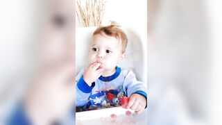 Funny Baby Loves Food - Babies Eating Compilation #6