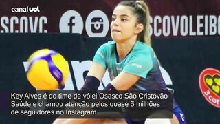 Jogadora de vôlei entra para OnlyFans e diz que ganha R$ 100 mil por mês