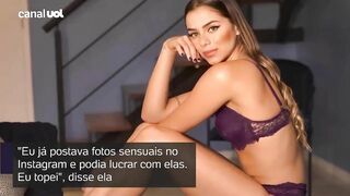 Jogadora de vôlei entra para OnlyFans e diz que ganha R$ 100 mil por mês