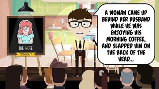 ???? Funny Joke - A woman came up behind her husband and slapped him on the... | Funny Daily Jokes