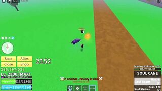 『Best Paw One Shot Combo』Bounty Hunting Roblox | Blox Fruits Update 17.2 | DR4KE v2