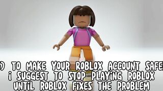 My Roblox Dora Account Was Banned... ????????