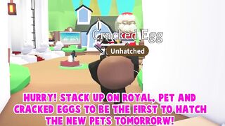 ????*HURRY* DO THIS BEFORE ITS TOO LATE!???? ADOPT ME NEW PETS & EGG UPDATE! (NEW HUGE UPDATE!) ROBLOX