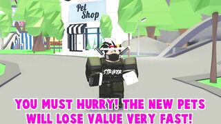 ????*HURRY* DO THIS BEFORE ITS TOO LATE!???? ADOPT ME NEW PETS & EGG UPDATE! (NEW HUGE UPDATE!) ROBLOX