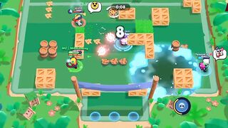 Speedrunning BURNING BALLS pin in Brawl Stars ANY% ????