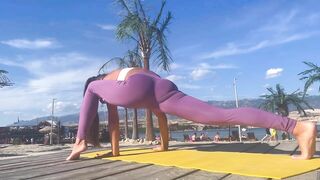 Splits with Yoga and Gymnastics | Stretching time | Flexibility Contortion