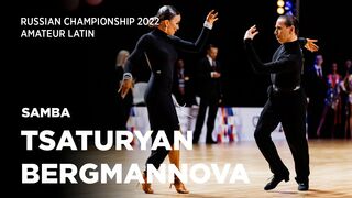 Tsaturyan - Bergmannova | Samba compilation | Final | Amateur Latin | Russian Championship 2022