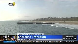 Take A Look at This: Shoreline transition at Dockweiler Beach