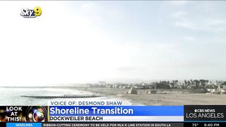 Take A Look at This: Shoreline transition at Dockweiler Beach